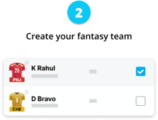 Create your fantasy team